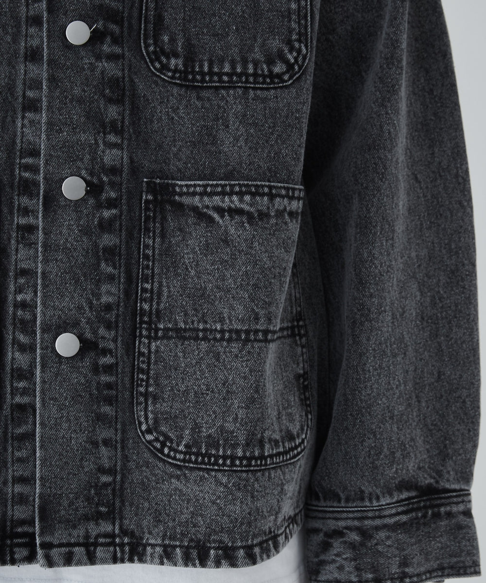 デニムカバーオール