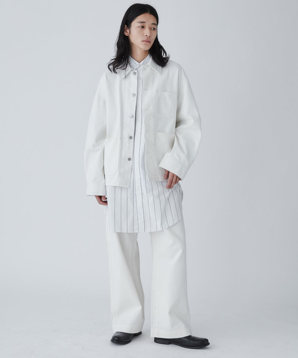 ホワイト モデル：181cm L着用