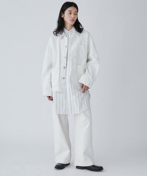 ホワイト モデル：181cm L着用