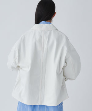 ホワイト モデル：165cm M着用 