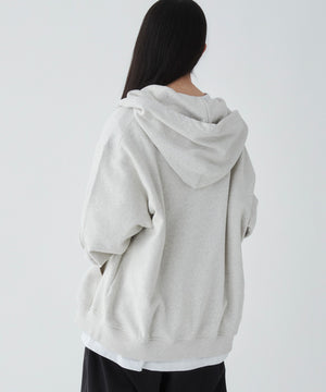 スウェットボタンカーディガン