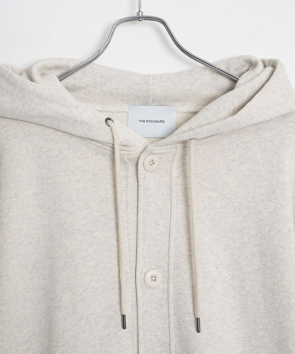 スウェットボタンカーディガン