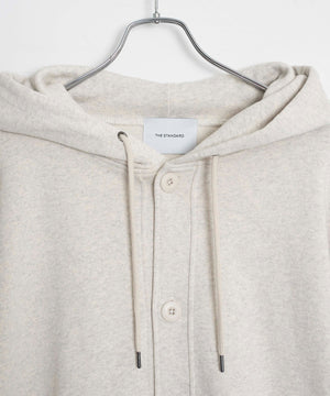 スウェットボタンカーディガン