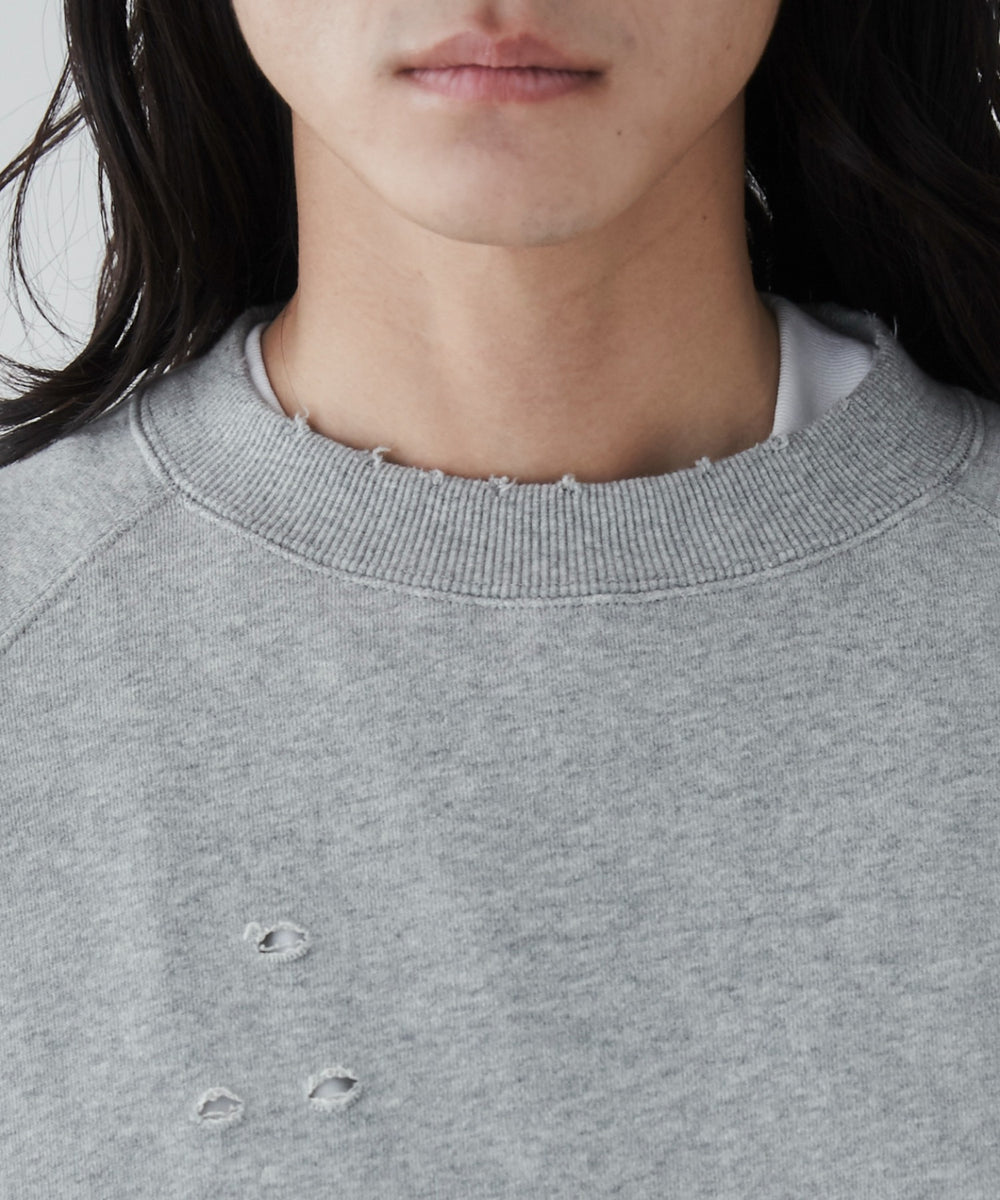 ダメージプルオーバースウェット