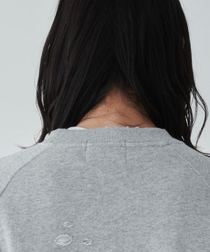 ダメージプルオーバースウェット