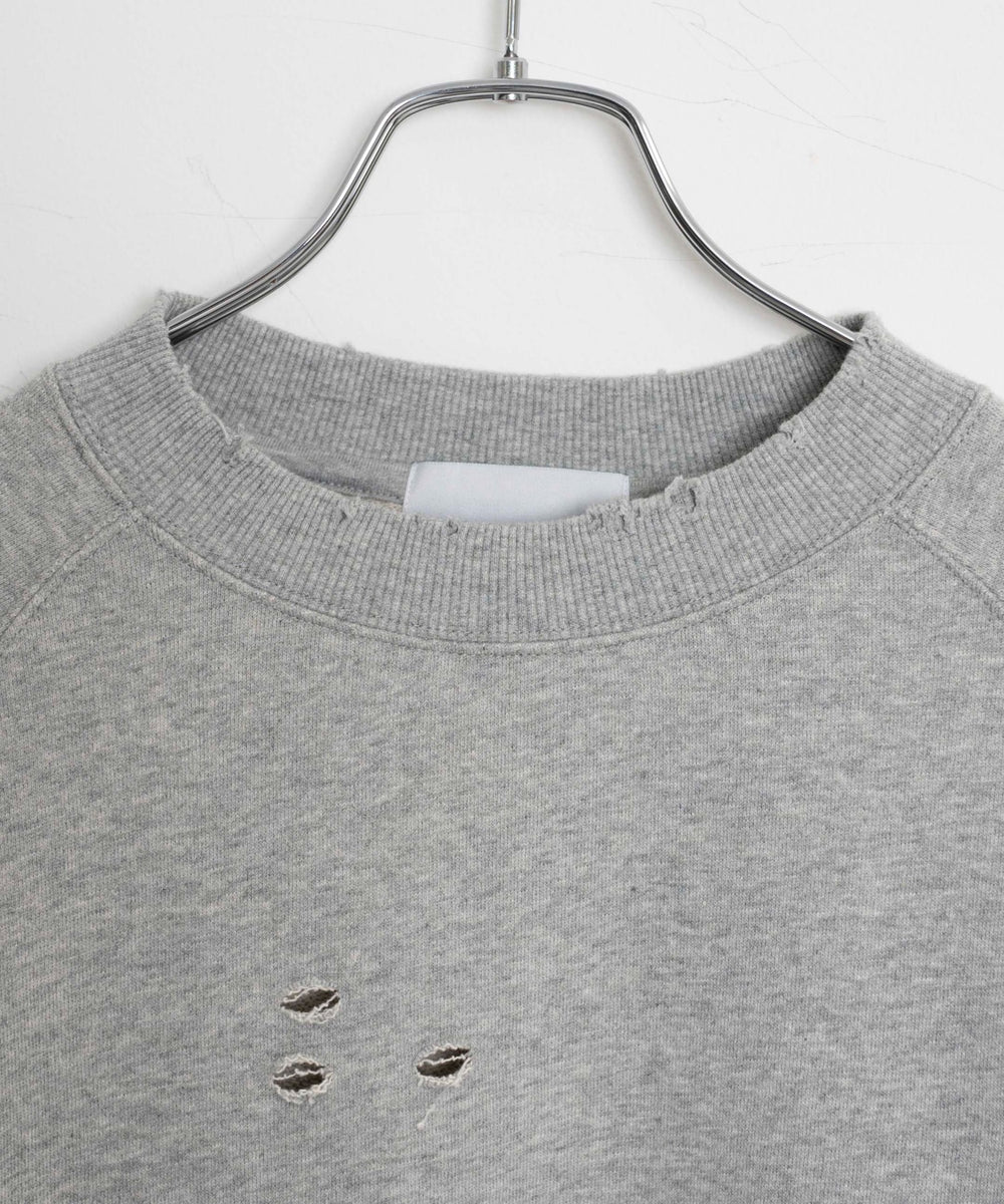 ダメージプルオーバースウェット