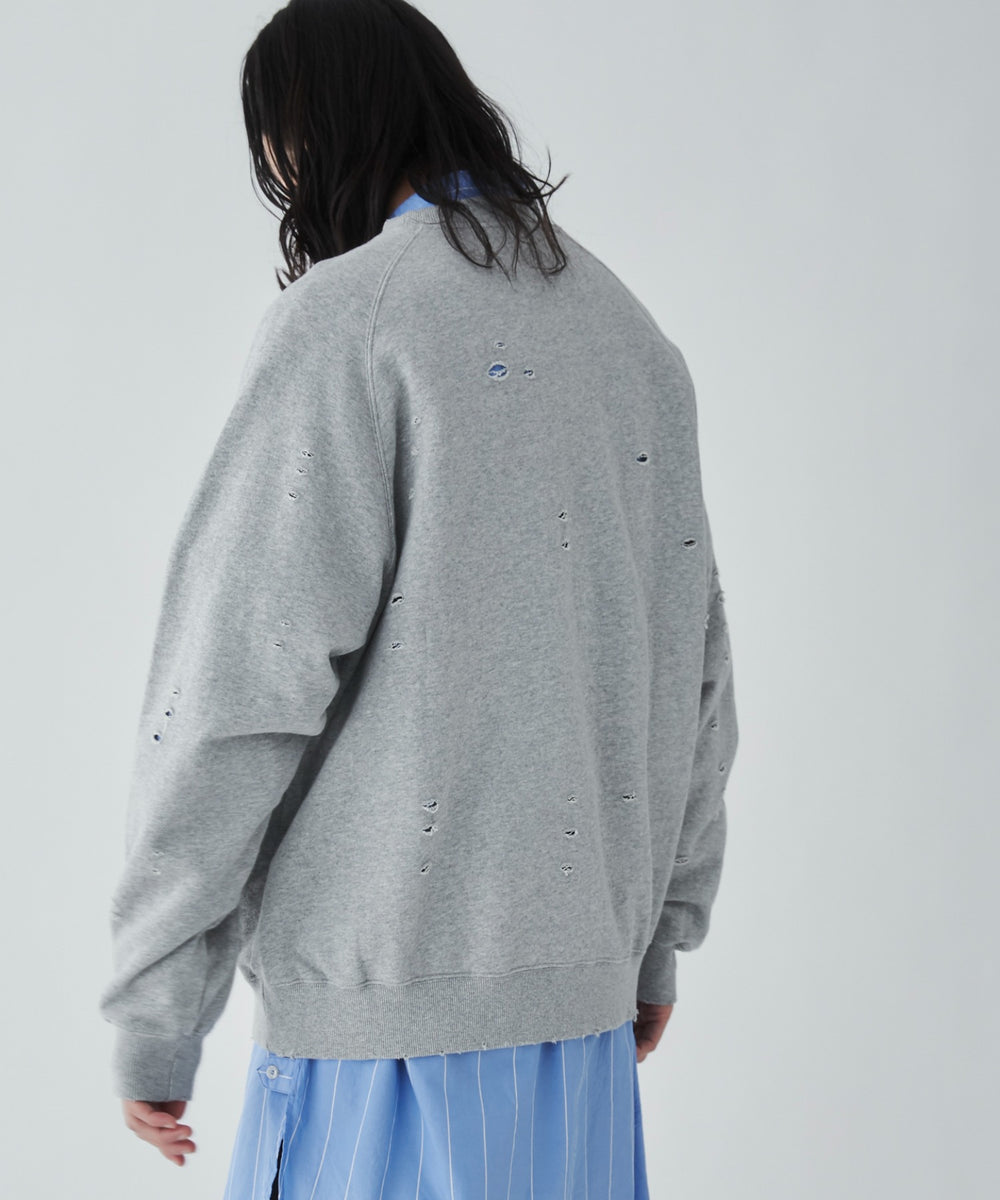 杢グレー モデル：181cm L着用