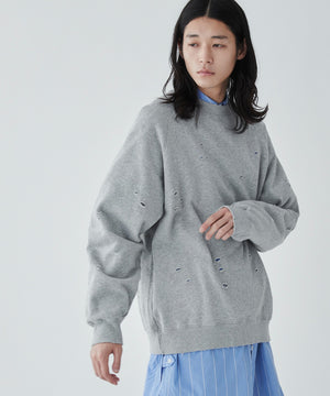 杢グレー モデル：181cm L着用