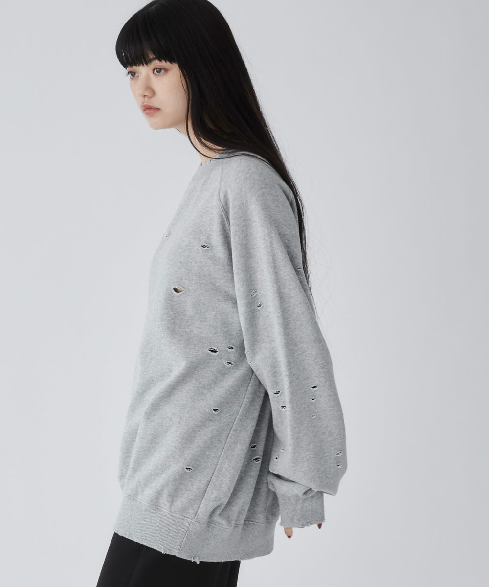 杢グレー モデル：165cm M着用