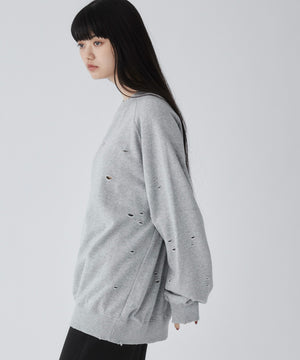 杢グレー モデル：165cm M着用