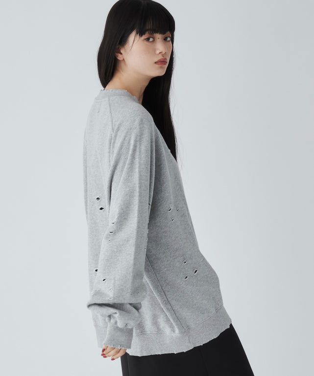 杢グレー モデル：165cm M着用