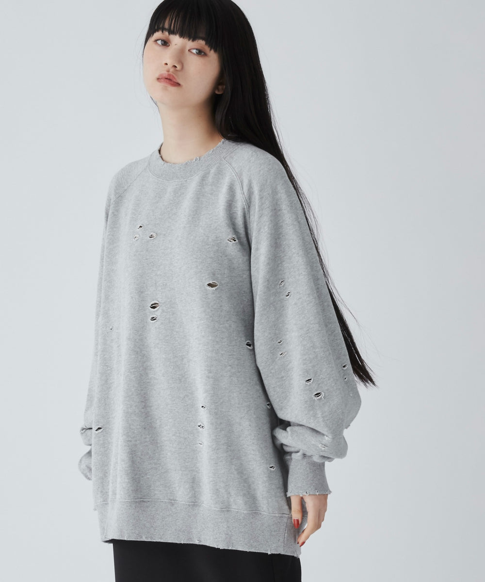 杢グレー モデル：165cm M着用