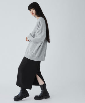 杢グレー モデル：165cm M着用