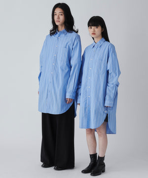 ブルー系ストライプ