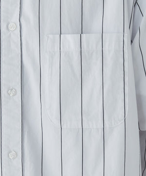 ストライプロングシャツ