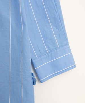 ストライプロングシャツ