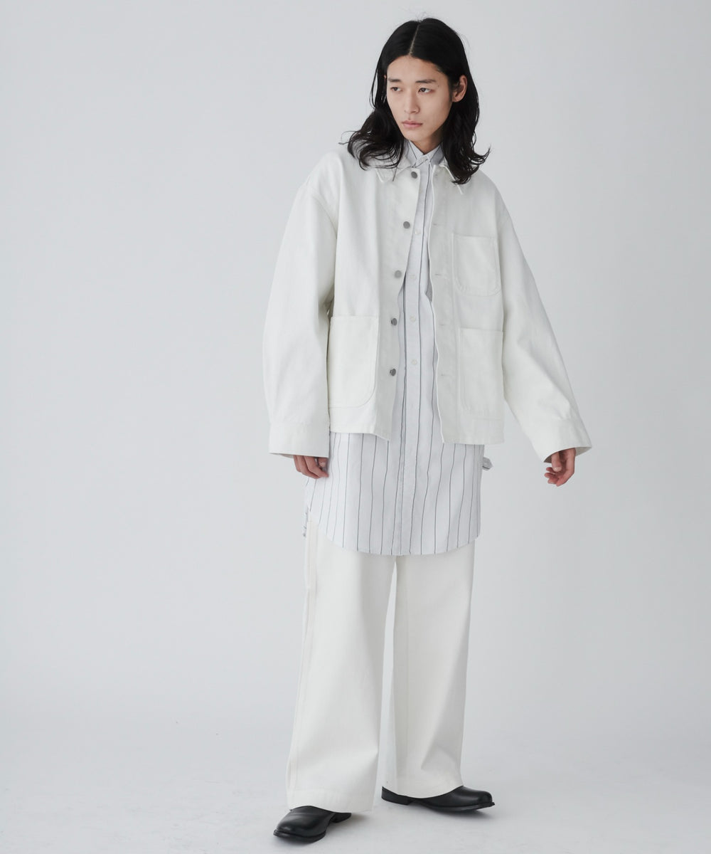 ホワイト モデル：181cm L着用