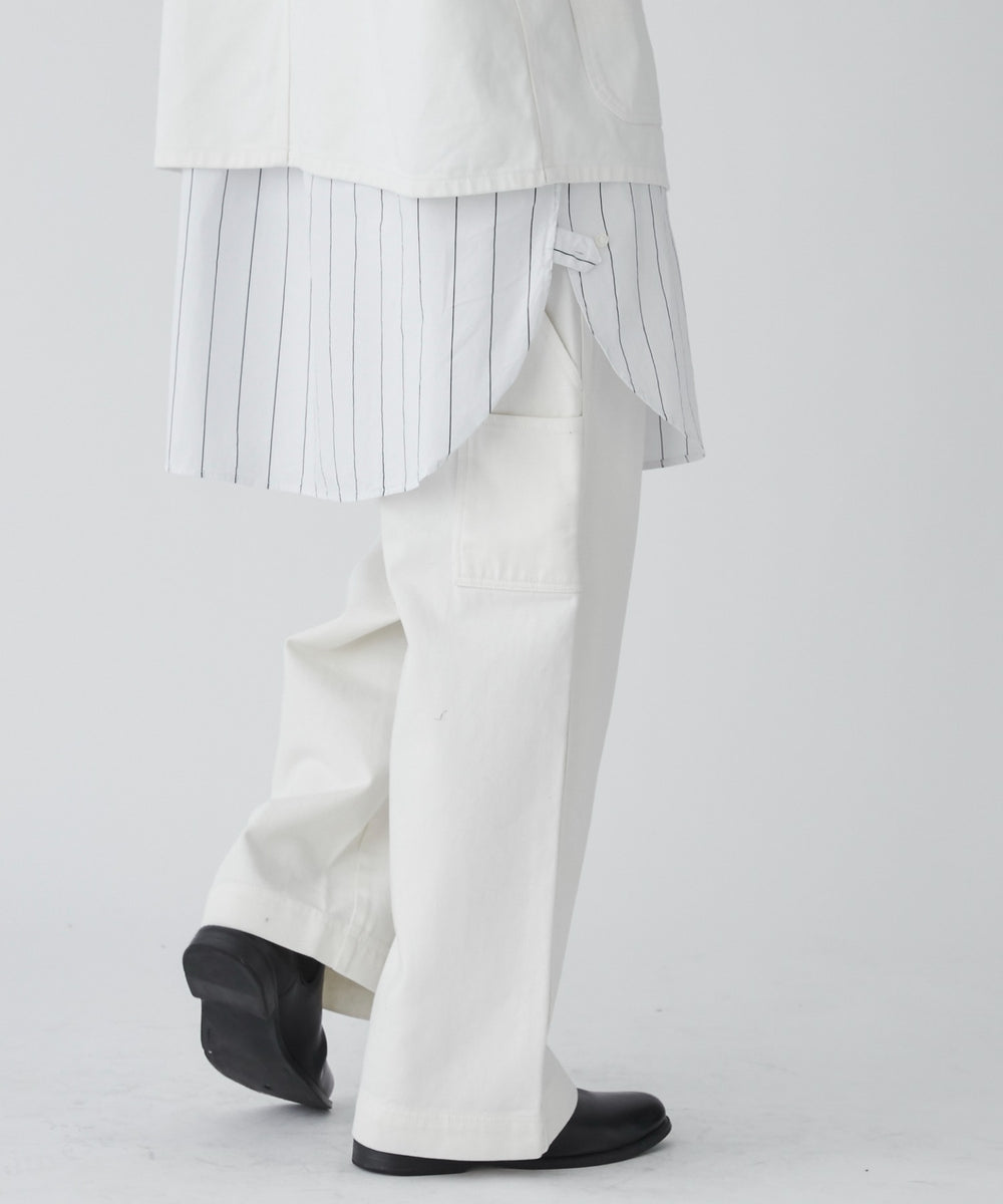 ホワイト モデル：181cm L着用