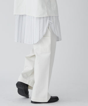 ホワイト モデル：181cm L着用