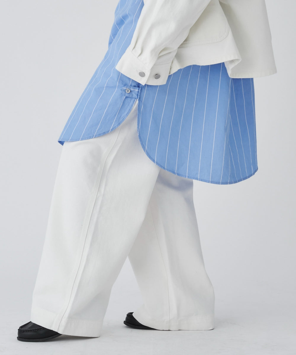 ホワイト モデル：165cm M着用