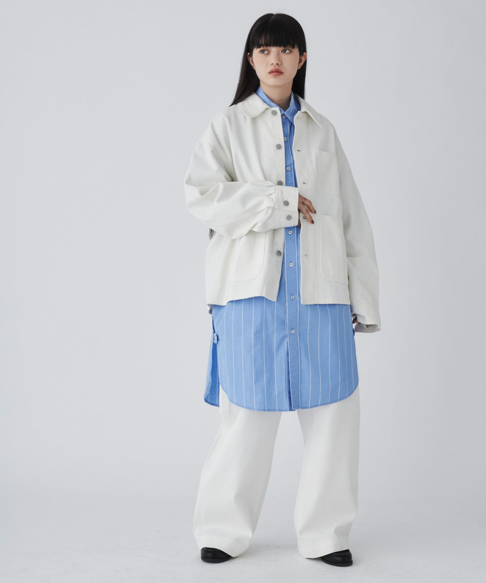 ホワイト モデル：165cm M着用