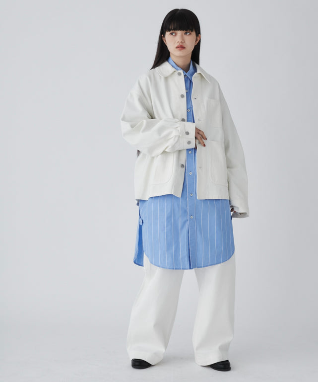 ホワイト モデル：165cm M着用