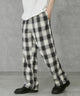 ホワイトチェック1 モデル:183cm L着用