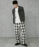 ホワイトチェック1 モデル:183cm L着用