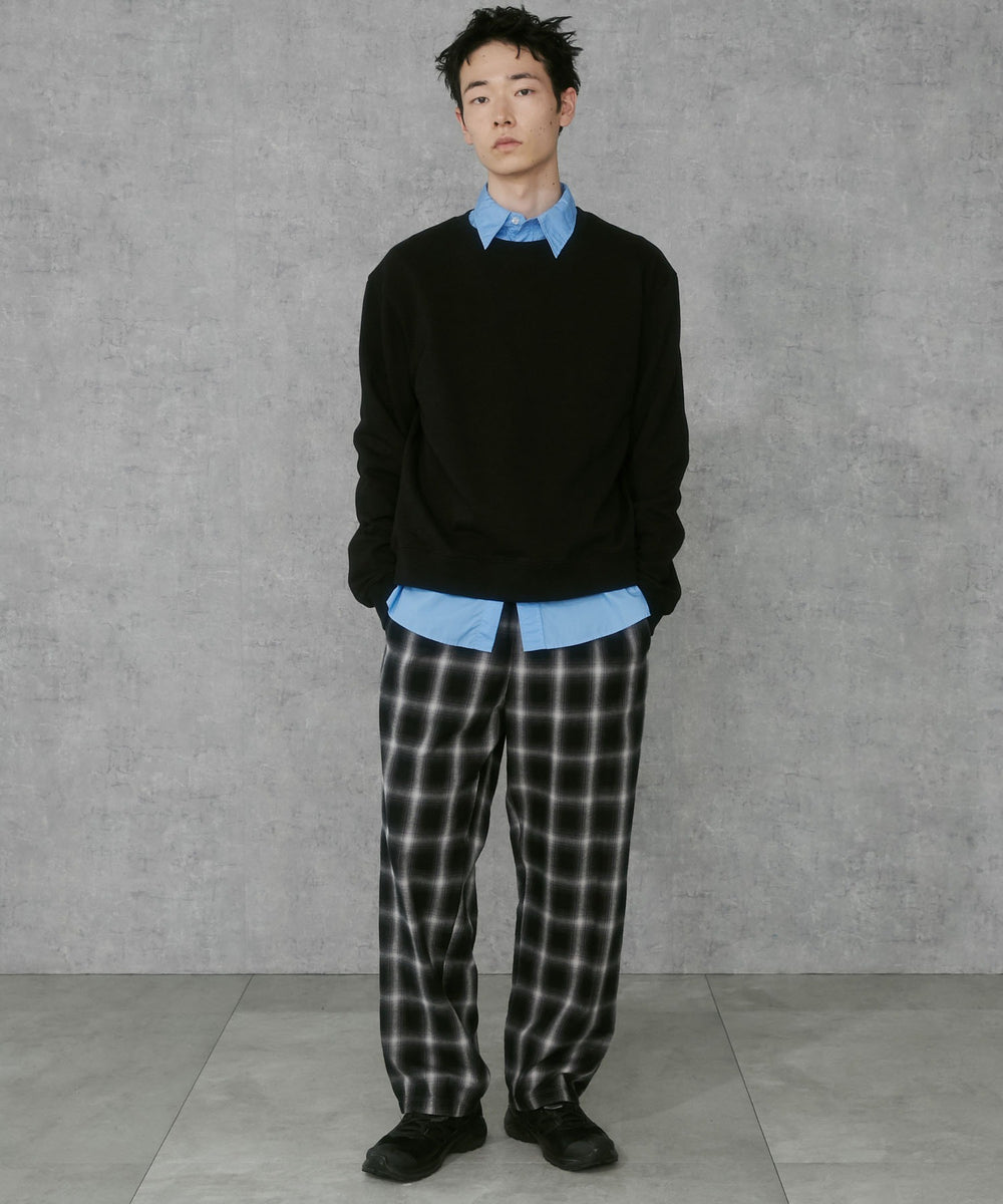 ブラックチェック モデル:183cm L着用