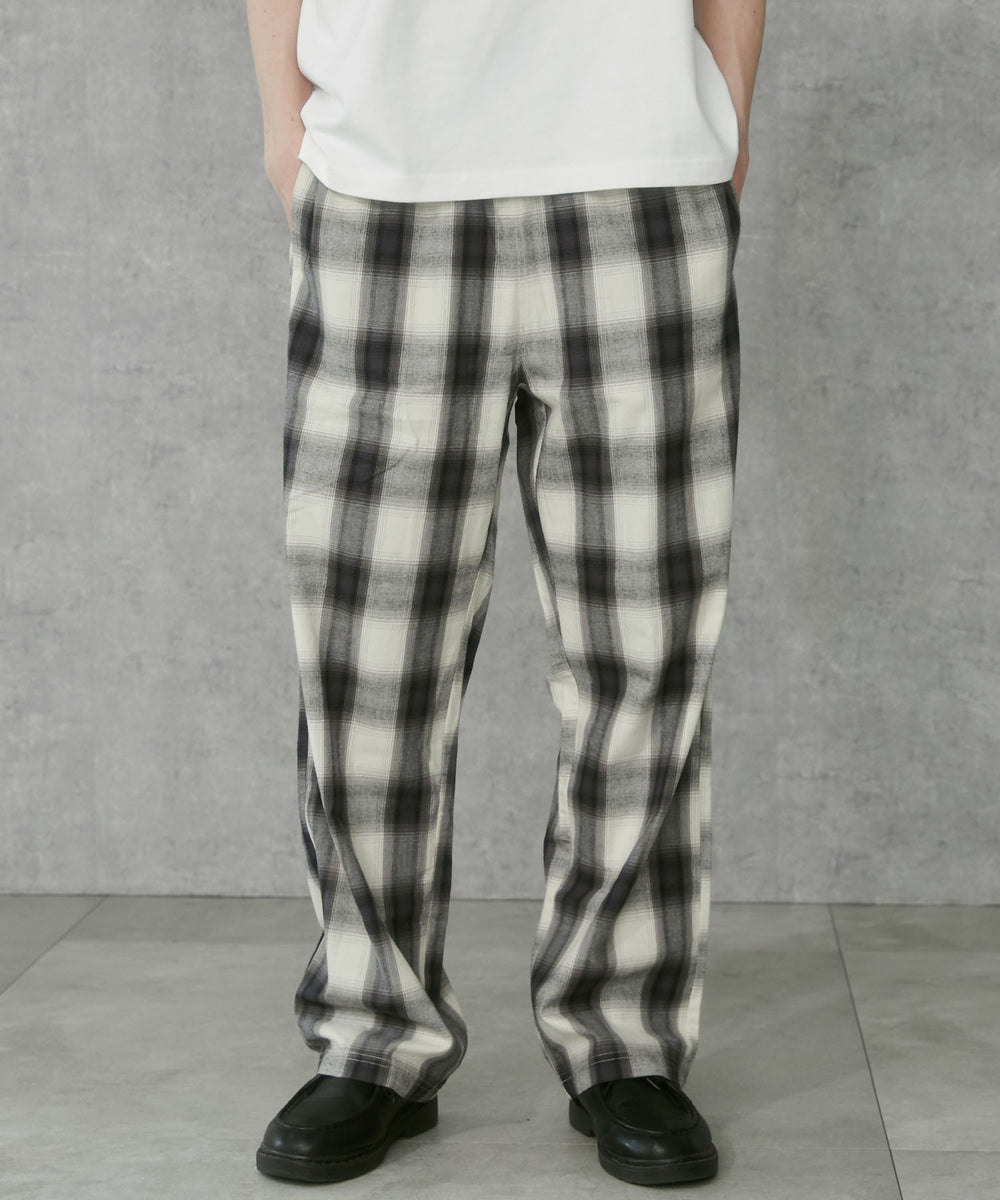 ホワイトチェック1 モデル:183cm L着用