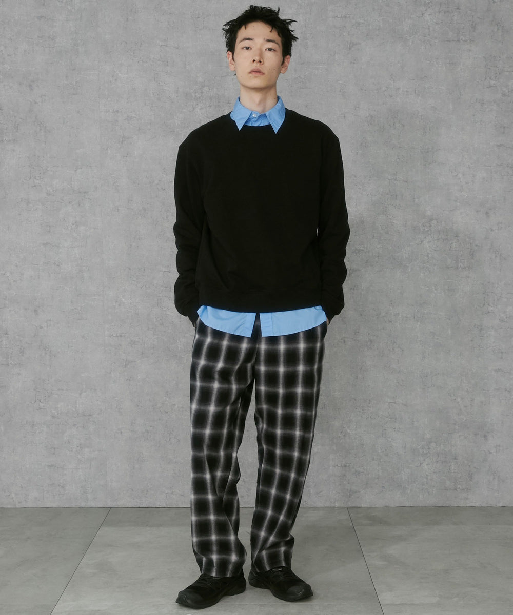 ブラックチェック モデル:183cm L着用