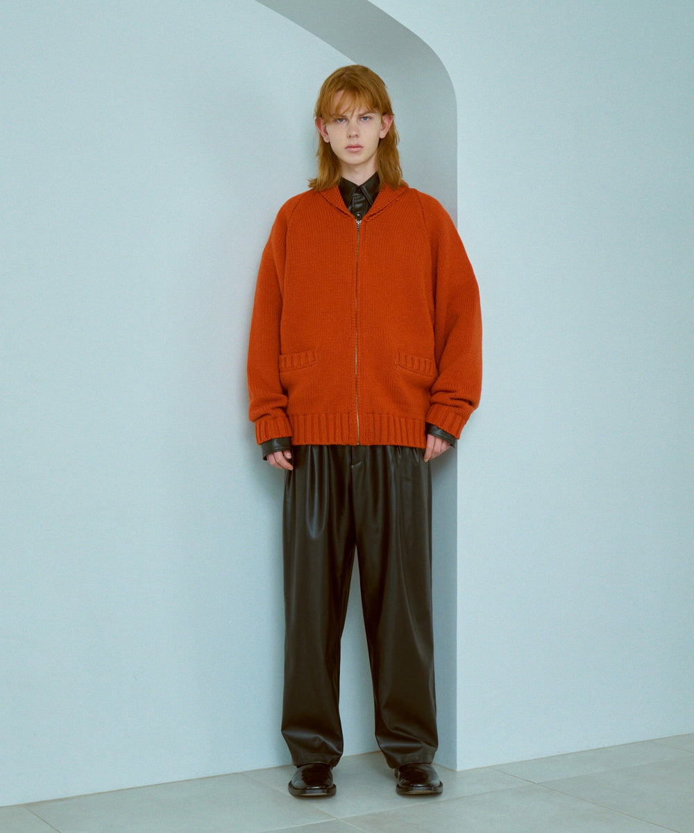 カウチンニットカーディガン