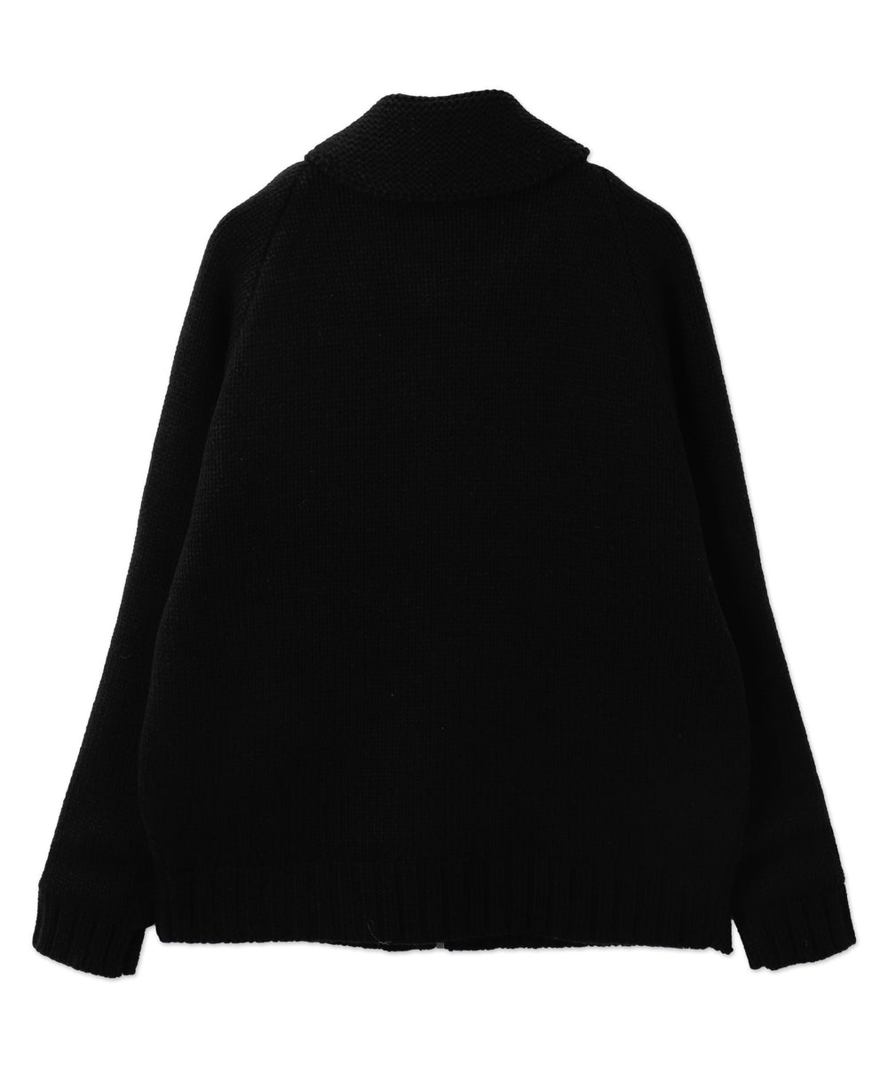 カウチンニットカーディガン