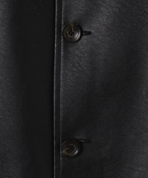 シンセティック合皮カーコート