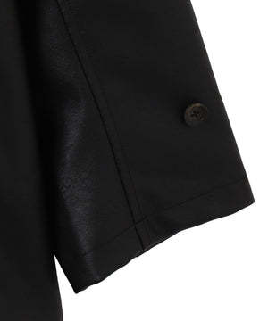 シンセティック合皮カーコート