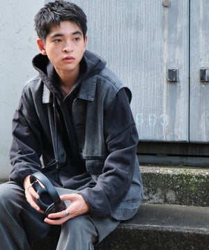 デニムブラック モデル：180cm L着用