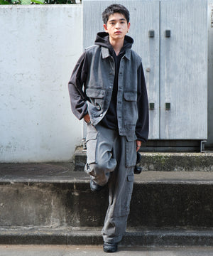 デニムブラック モデル：180cm L着用