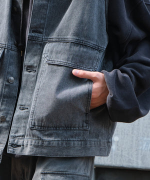 デニムブラック モデル：180cm L着用