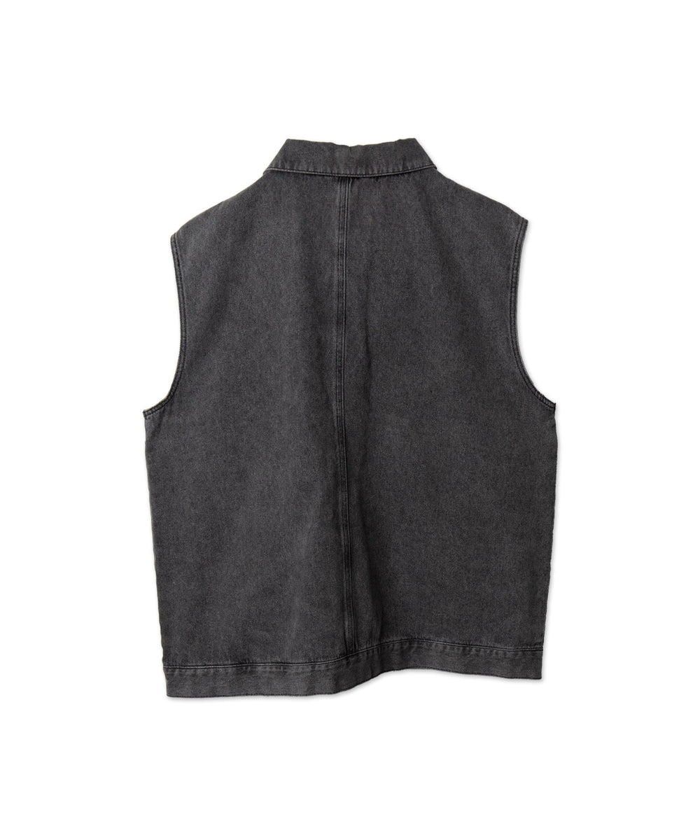 デニムベスト
