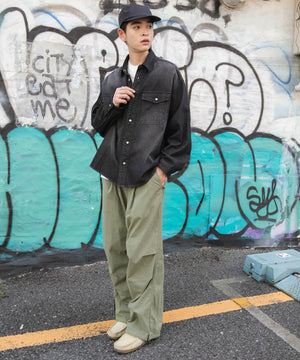 デニムブラックソノタ モデル：180cm L着用