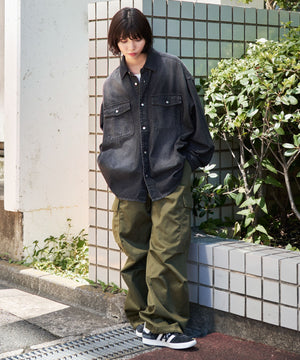 デニムブラックソノタ モデル：160cm L着用