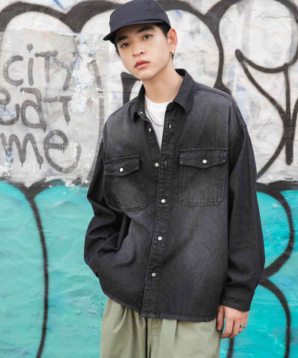 デニムブラックソノタ モデル：180cm L着用