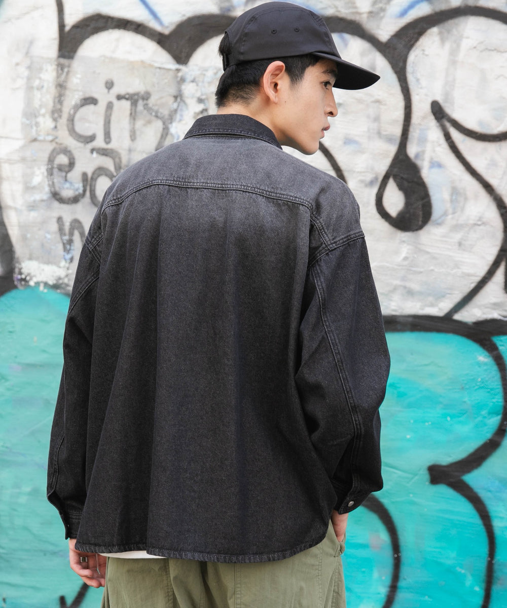 デニムブラックソノタ モデル：180cm L着用