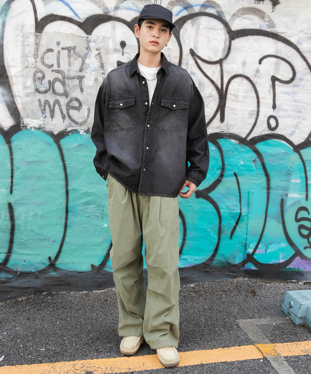 デニムブラックソノタ モデル：180cm L着用