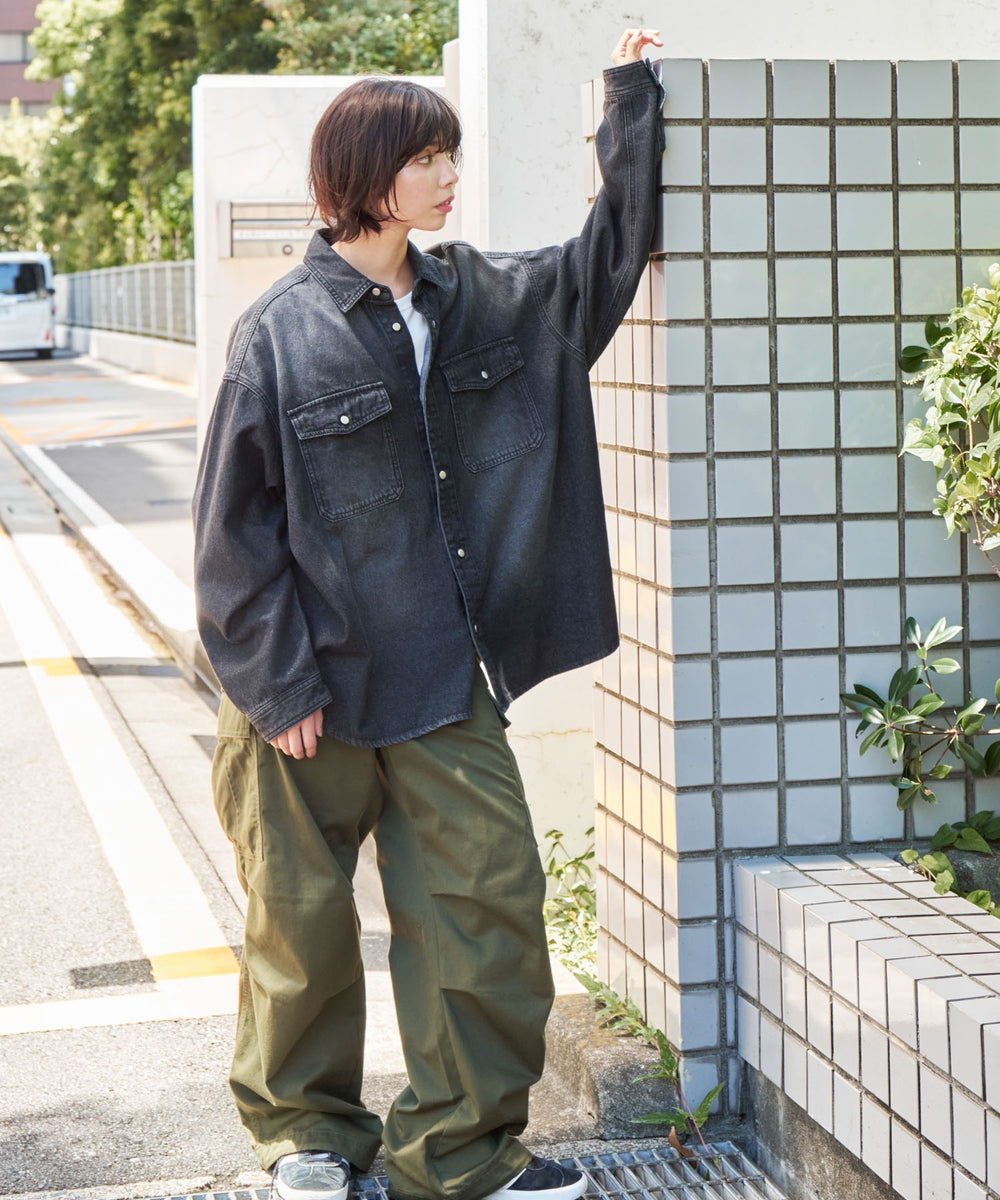 デニムブラックソノタ モデル：160cm L着用