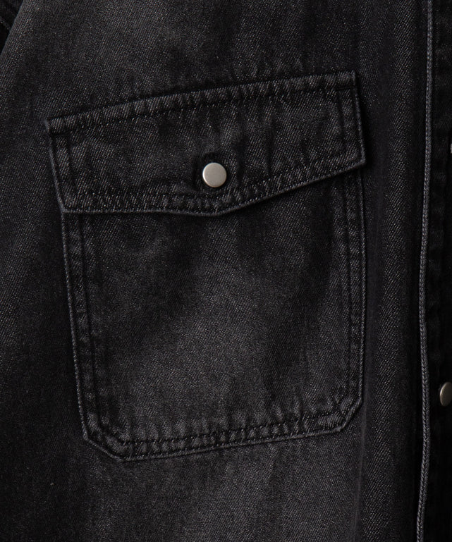 デニムBIGシャツ（LS）