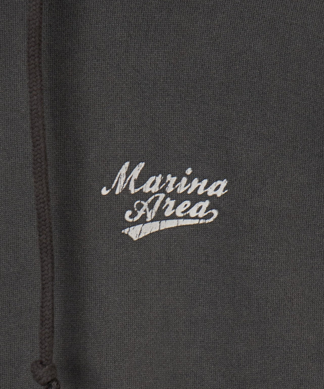 ピグメントグラフィックプルパーカー