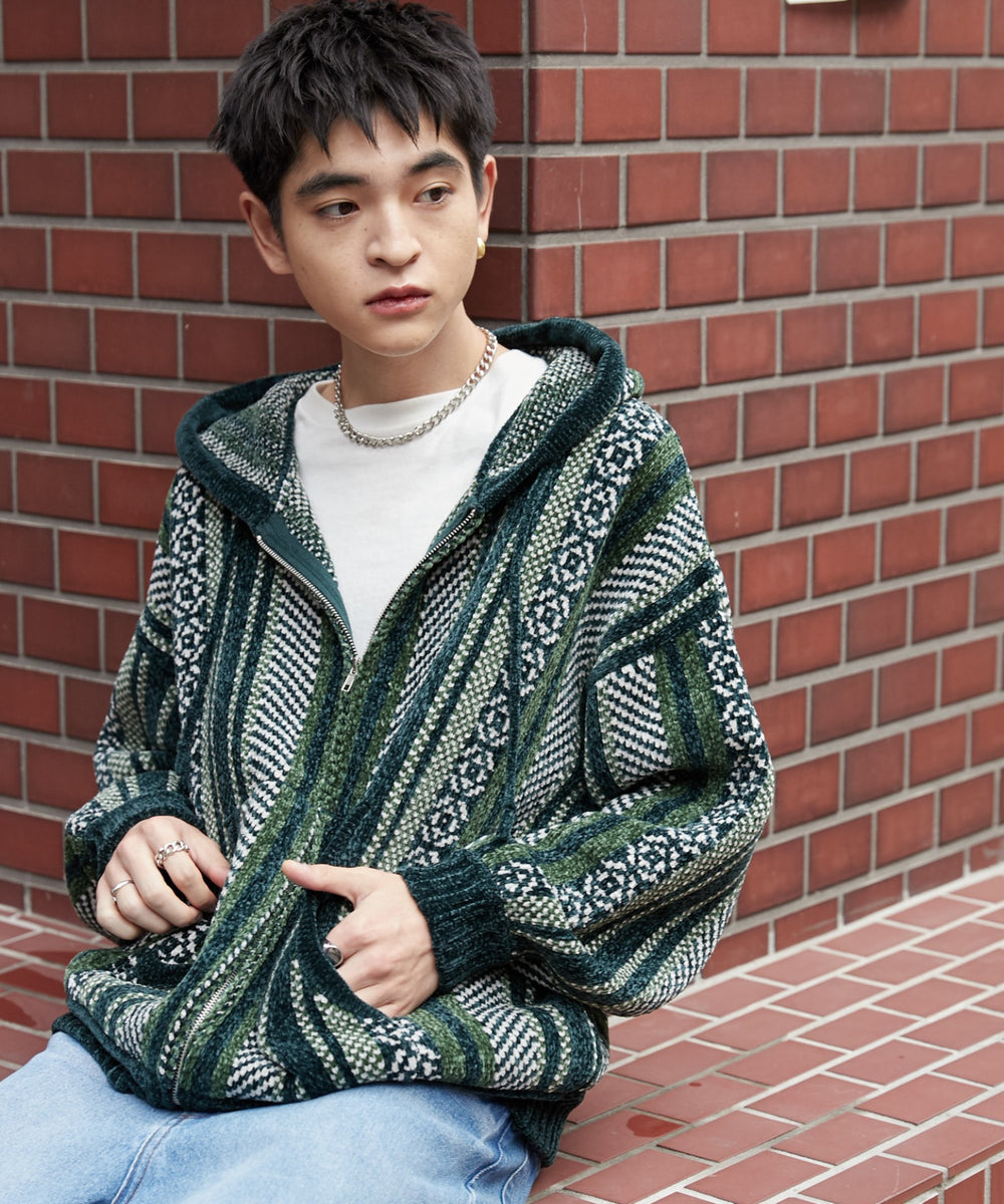 Dグリーン モデル：180cm L着用