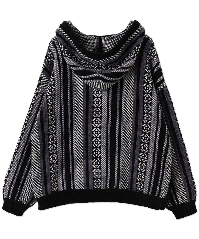 ベロアモールジップパーカー