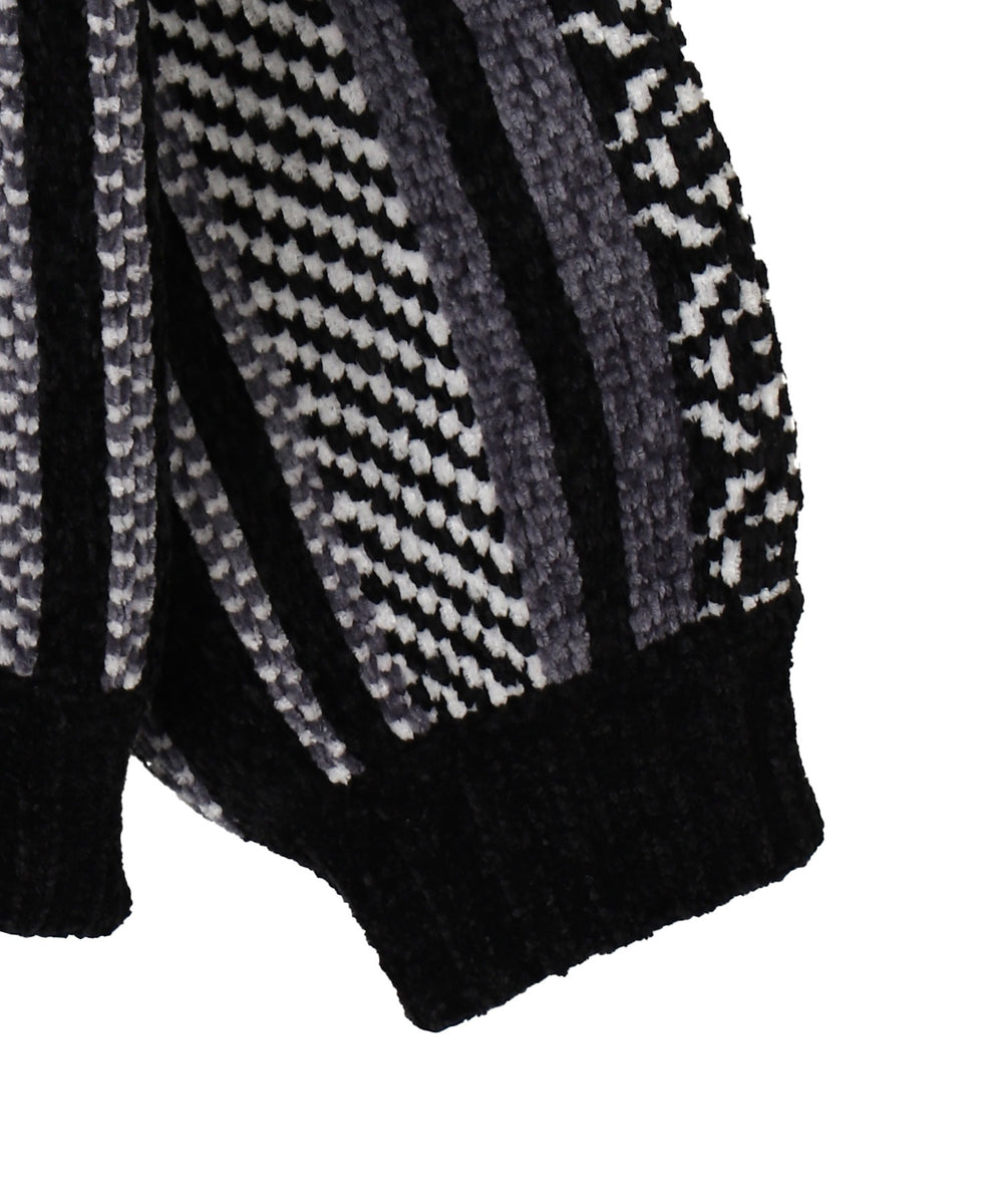 ベロアモールジップパーカー